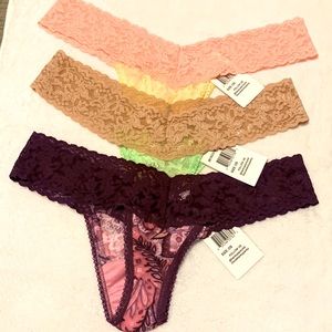 3 pair of Panties for women, size OS, Hanky Panky, new